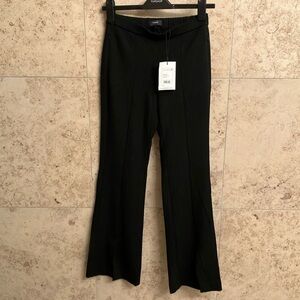 Theory Black Elastic Waist Pants- Size 0